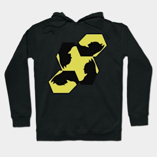 TWO IMAGES Penguin & Bat Hoodie